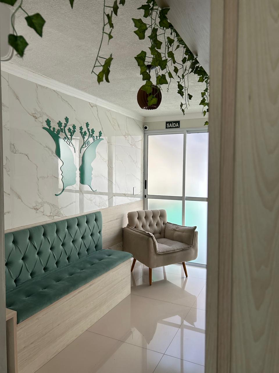 Sala de espera do consultório
